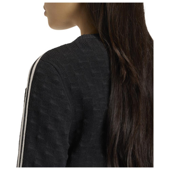 Adidas Γυναικεία πλεκτή μπλούζα Slim Solid Spike Knit Sweatshirt